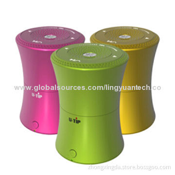 Tablet Portable Bluetooth Stereo Speakers with Touch Control